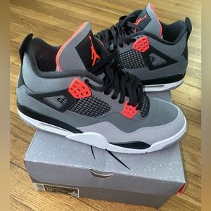 Authentic Air Jordan 4 Retro Infrared Men’s size 10.5